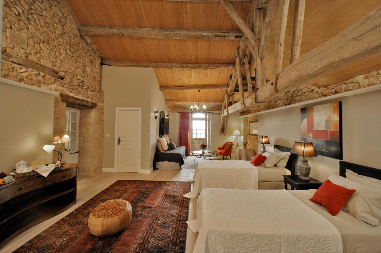 Le Prieure Du Chateau De Biron Biron  Buitenkant foto