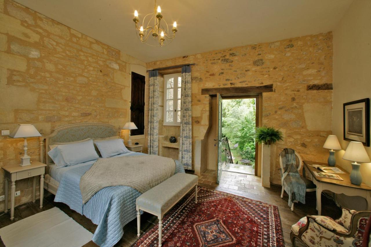 Le Prieure Du Chateau De Biron Biron  Buitenkant foto